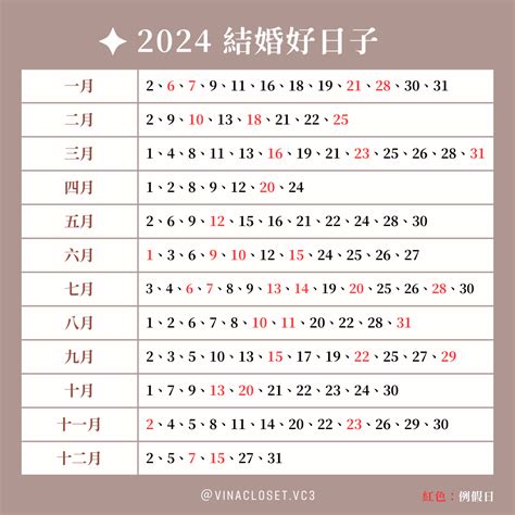 結婚登記好日子|2024 結婚好日子，113年適合迎親嫁娶的黃道吉日大整理